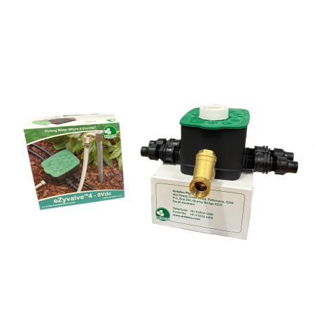 Mini-Expressbox - Vormontierte-Magnetventile mit Box 4 Ventile, 25 mm, 3/4" AG, 24 VAC und 9 VDC, Ventilbox mit Magnetventilen 3/4" vormontiert, für WPX, Node, Rain-Bird, Hunter usw.